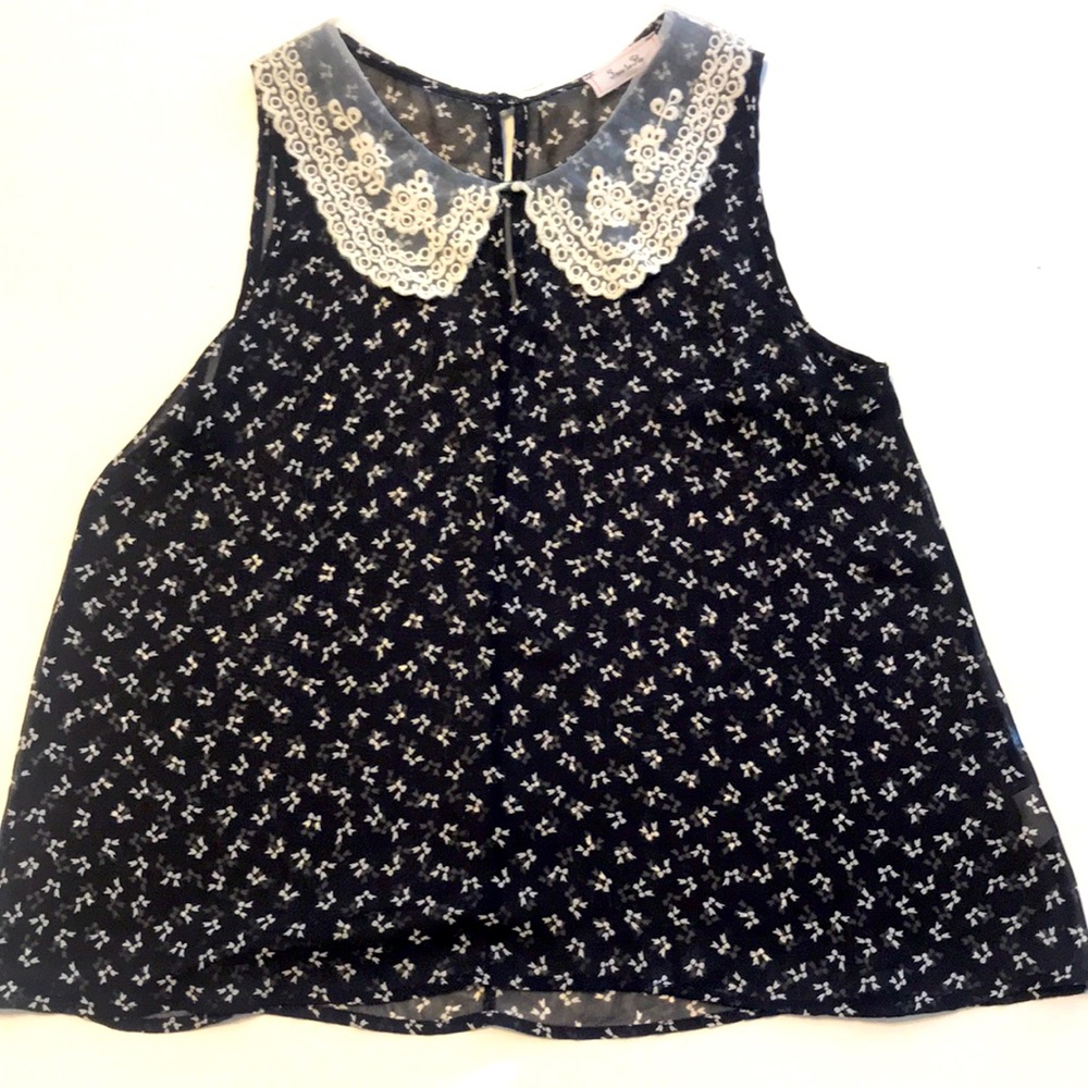Free to Fly sheer top size s